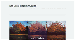 Desktop Screenshot of nateradley.com
